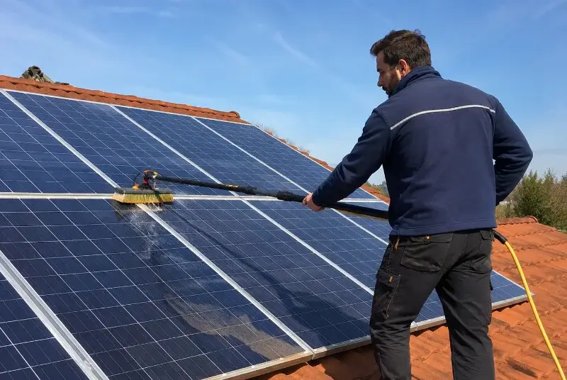Nettoyage et entretien de panneaux solaires à Froges